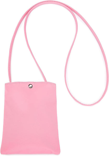 Pure Nylon Mobile Phone Bag Mini Cloth Bag ins Style Japanese Simple and Versatile Messenger Small Square Bag