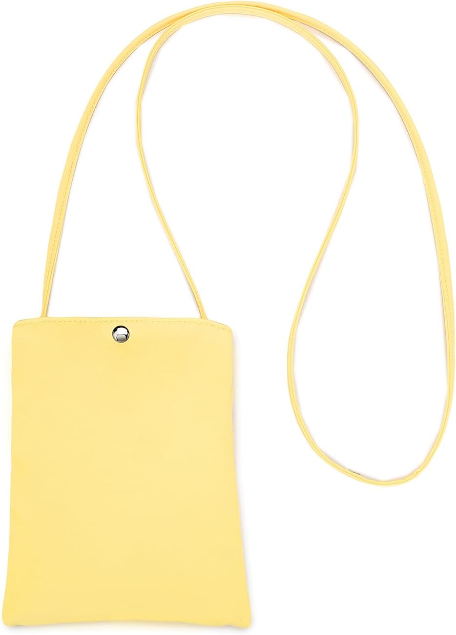 Pure Nylon Mobile Phone Bag Mini Cloth Bag ins Style Japanese Simple and Versatile Messenger Small Square Bag