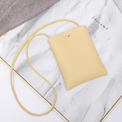 Pure Nylon Mobile Phone Bag Mini Cloth Bag ins Style Japanese Simple and Versatile Messenger Small Square Bag