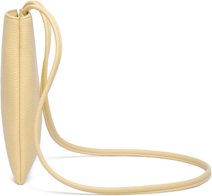 Pure Nylon Mobile Phone Bag Mini Cloth Bag ins Style Japanese Simple and Versatile Messenger Small Square Bag
