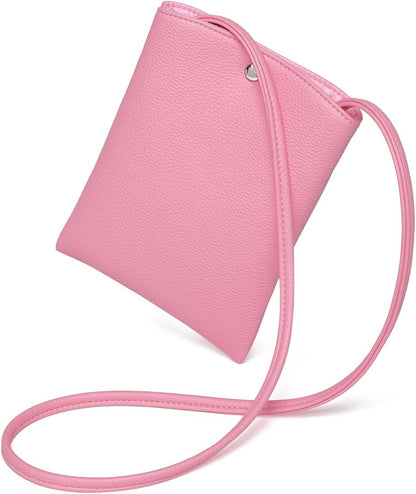 Pure Nylon Mobile Phone Bag Mini Cloth Bag ins Style Japanese Simple and Versatile Messenger Small Square Bag