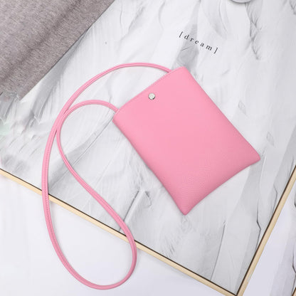 Pure Nylon Mobile Phone Bag Mini Cloth Bag ins Style Japanese Simple and Versatile Messenger Small Square Bag