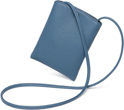 Pure Nylon Mobile Phone Bag Mini Cloth Bag ins Style Japanese Simple and Versatile Messenger Small Square Bag