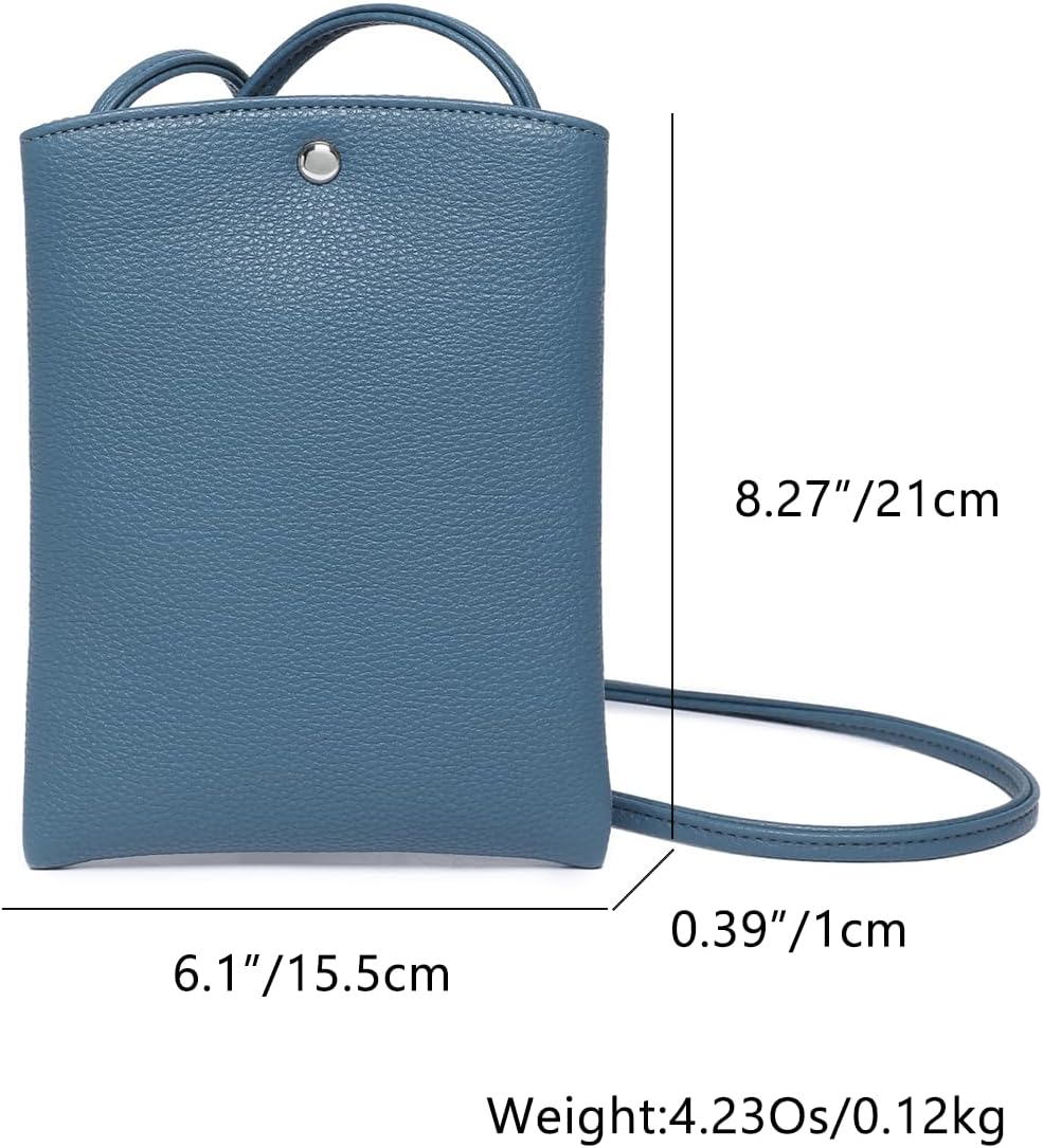 Pure Nylon Mobile Phone Bag Mini Cloth Bag ins Style Japanese Simple and Versatile Messenger Small Square Bag