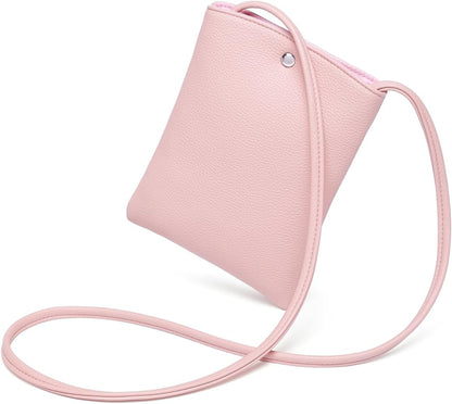 Pure Nylon Mobile Phone Bag Mini Cloth Bag ins Style Japanese Simple and Versatile Messenger Small Square Bag