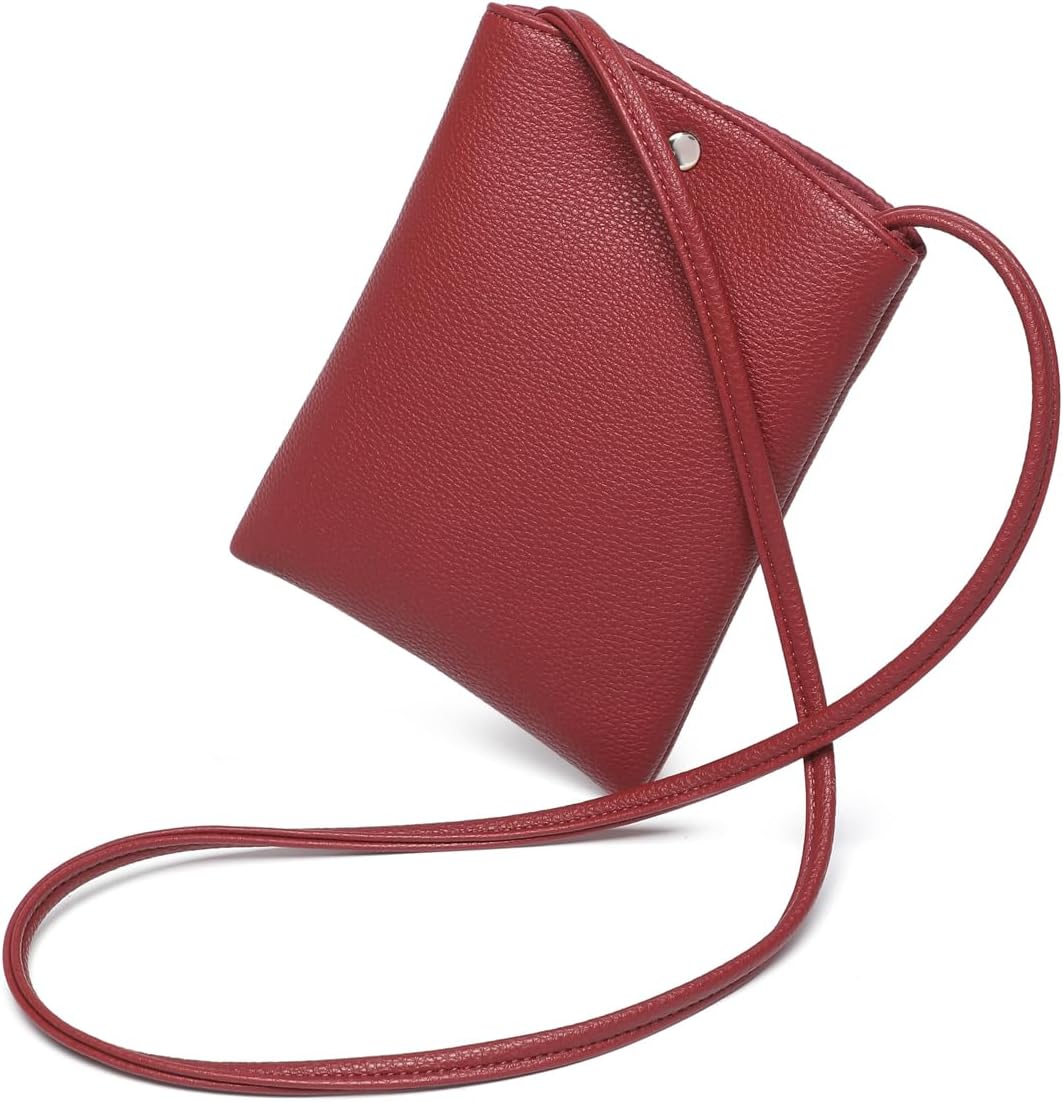 Pure Nylon Mobile Phone Bag Mini Cloth Bag ins Style Japanese Simple and Versatile Messenger Small Square Bag