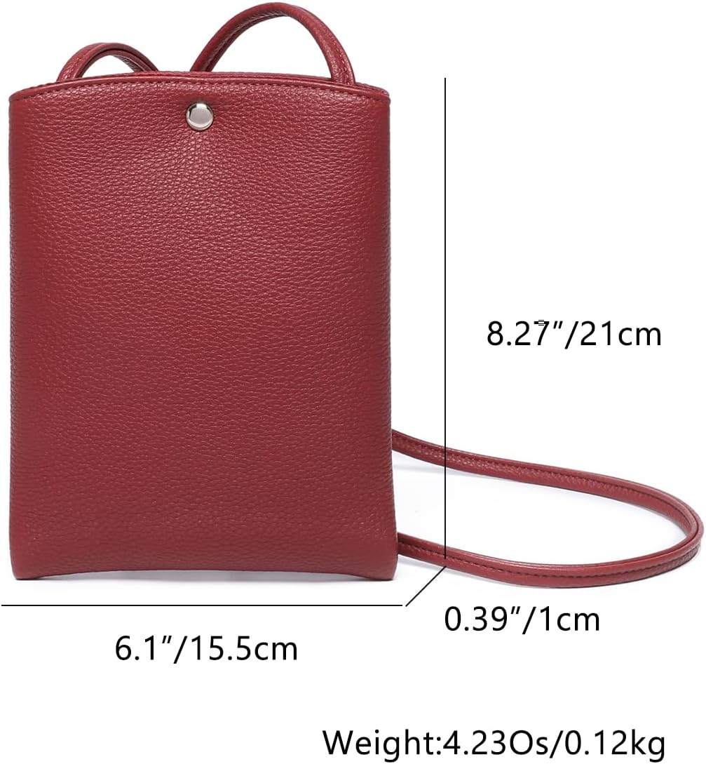 Pure Nylon Mobile Phone Bag Mini Cloth Bag ins Style Japanese Simple and Versatile Messenger Small Square Bag