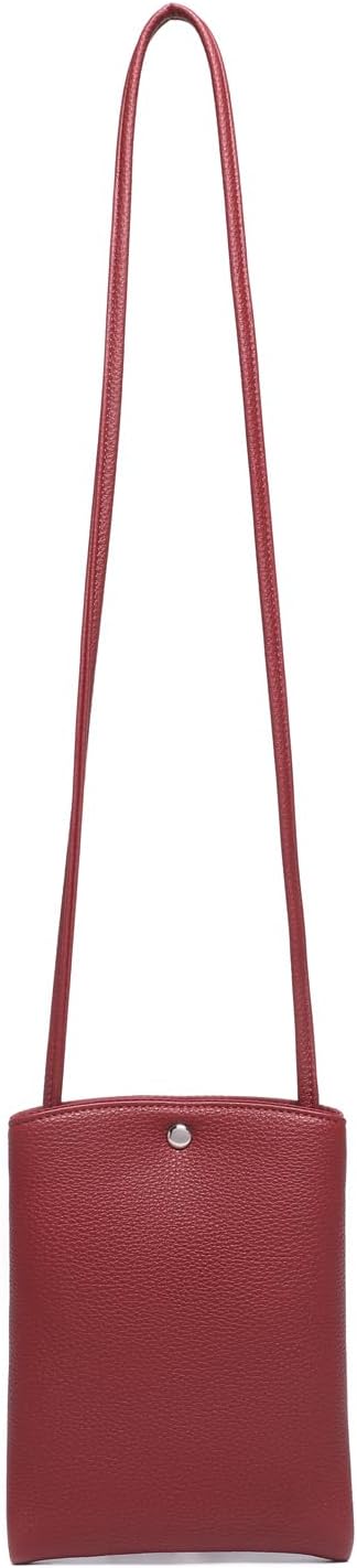 Pure Nylon Mobile Phone Bag Mini Cloth Bag ins Style Japanese Simple and Versatile Messenger Small Square Bag