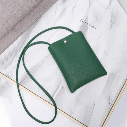 Pure Nylon Mobile Phone Bag Mini Cloth Bag ins Style Japanese Simple and Versatile Messenger Small Square Bag