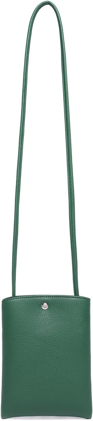 Pure Nylon Mobile Phone Bag Mini Cloth Bag ins Style Japanese Simple and Versatile Messenger Small Square Bag