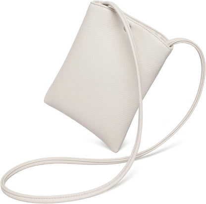 Pure Nylon Mobile Phone Bag Mini Cloth Bag ins Style Japanese Simple and Versatile Messenger Small Square Bag