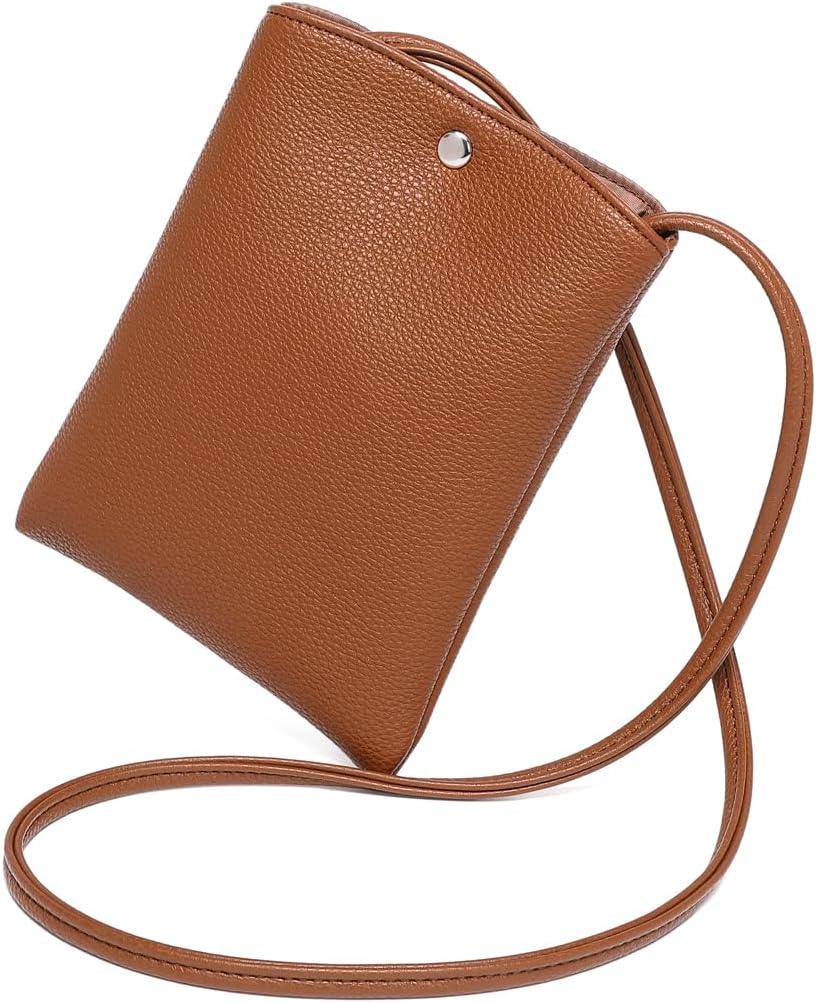 Pure Nylon Mobile Phone Bag Mini Cloth Bag ins Style Japanese Simple and Versatile Messenger Small Square Bag