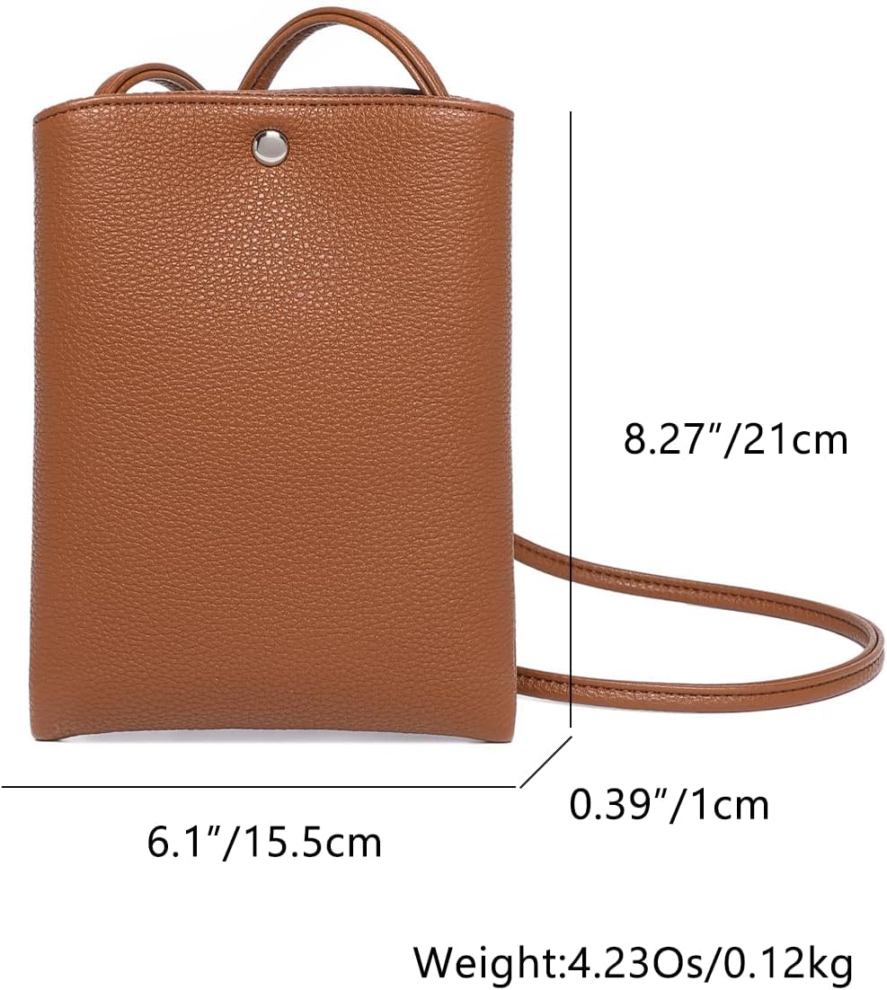 Pure Nylon Mobile Phone Bag Mini Cloth Bag ins Style Japanese Simple and Versatile Messenger Small Square Bag