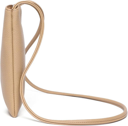 Pure Nylon Mobile Phone Bag Mini Cloth Bag ins Style Japanese Simple and Versatile Messenger Small Square Bag