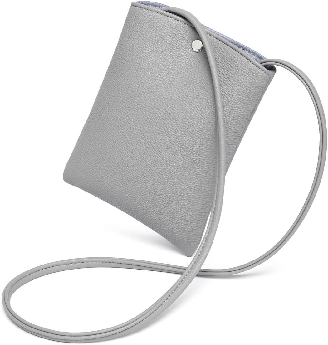 Pure Nylon Mobile Phone Bag Mini Cloth Bag ins Style Japanese Simple and Versatile Messenger Small Square Bag