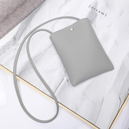 Pure Nylon Mobile Phone Bag Mini Cloth Bag ins Style Japanese Simple and Versatile Messenger Small Square Bag