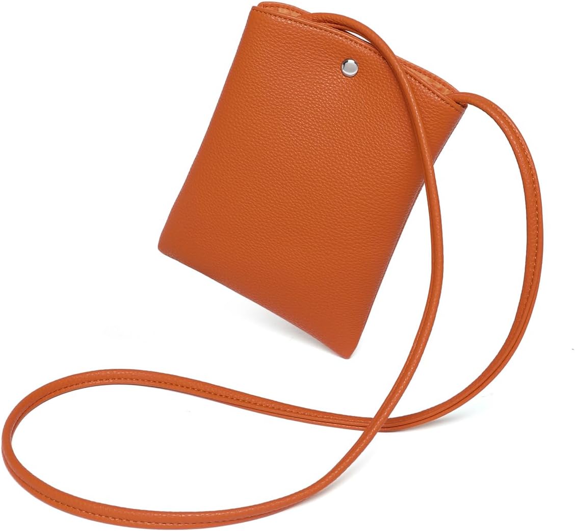 Pure Nylon Mobile Phone Bag Mini Cloth Bag ins Style Japanese Simple and Versatile Messenger Small Square Bag