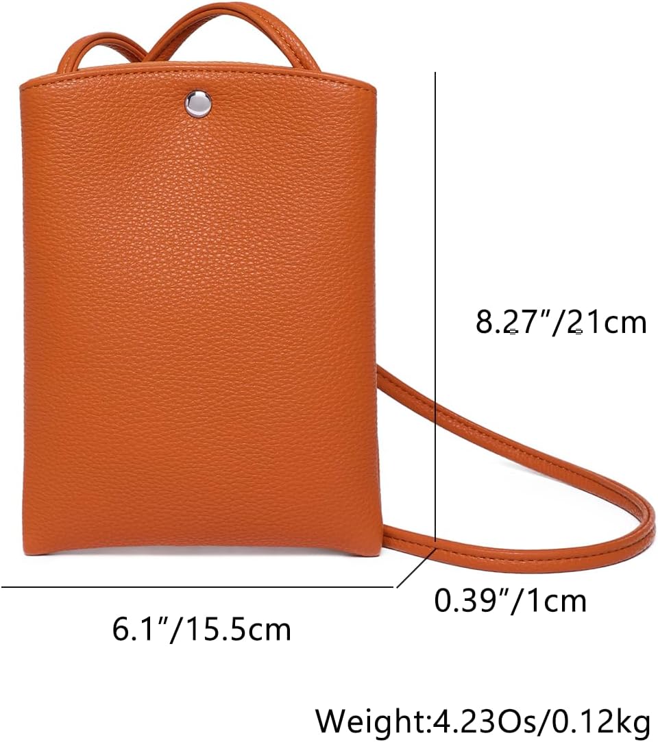 Pure Nylon Mobile Phone Bag Mini Cloth Bag ins Style Japanese Simple and Versatile Messenger Small Square Bag