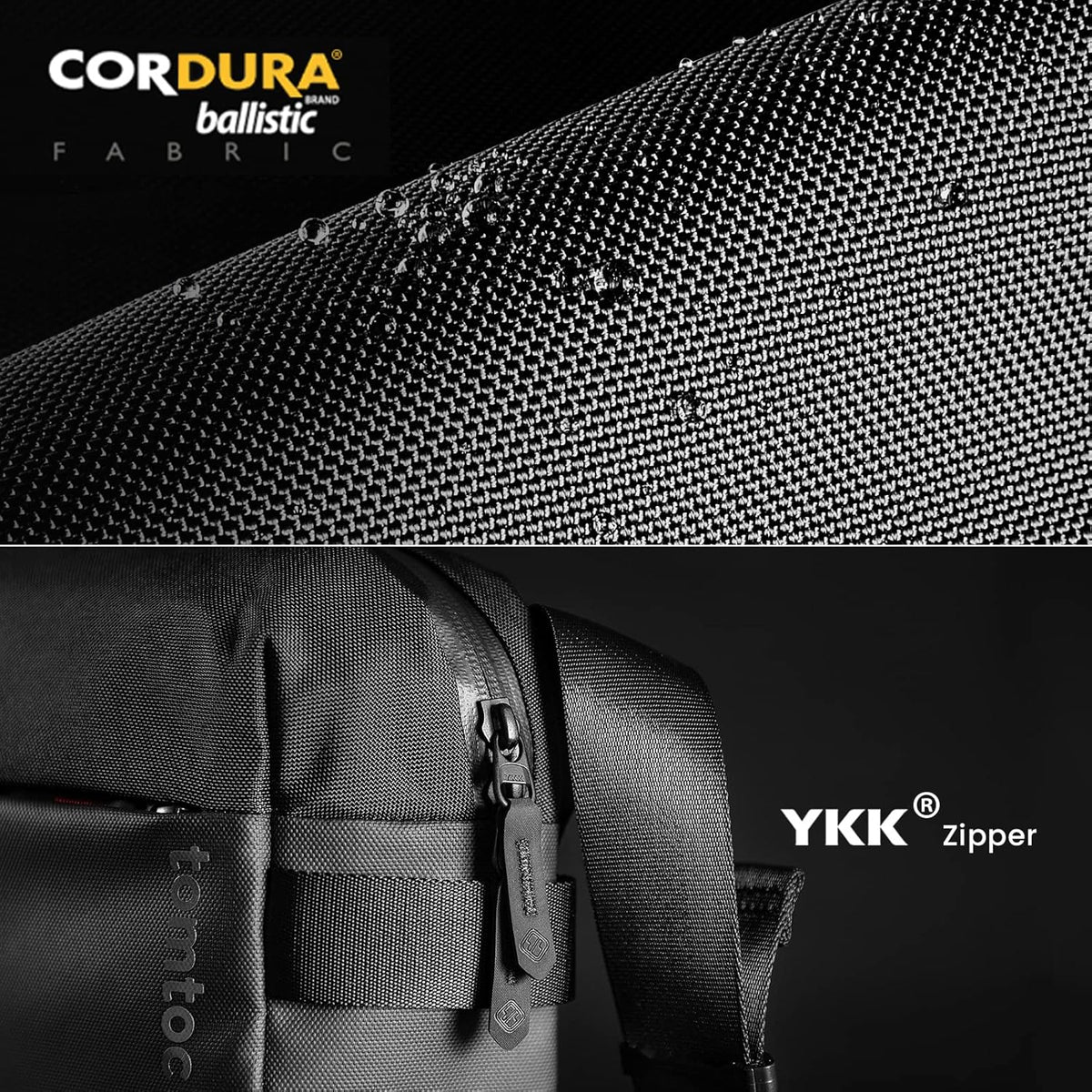 Compact EDC Sling Bag 3L-10L, Minimalist Crossbody Bag Chest Shoulder Pack for Men Women, X-pac/Recycled Polyester