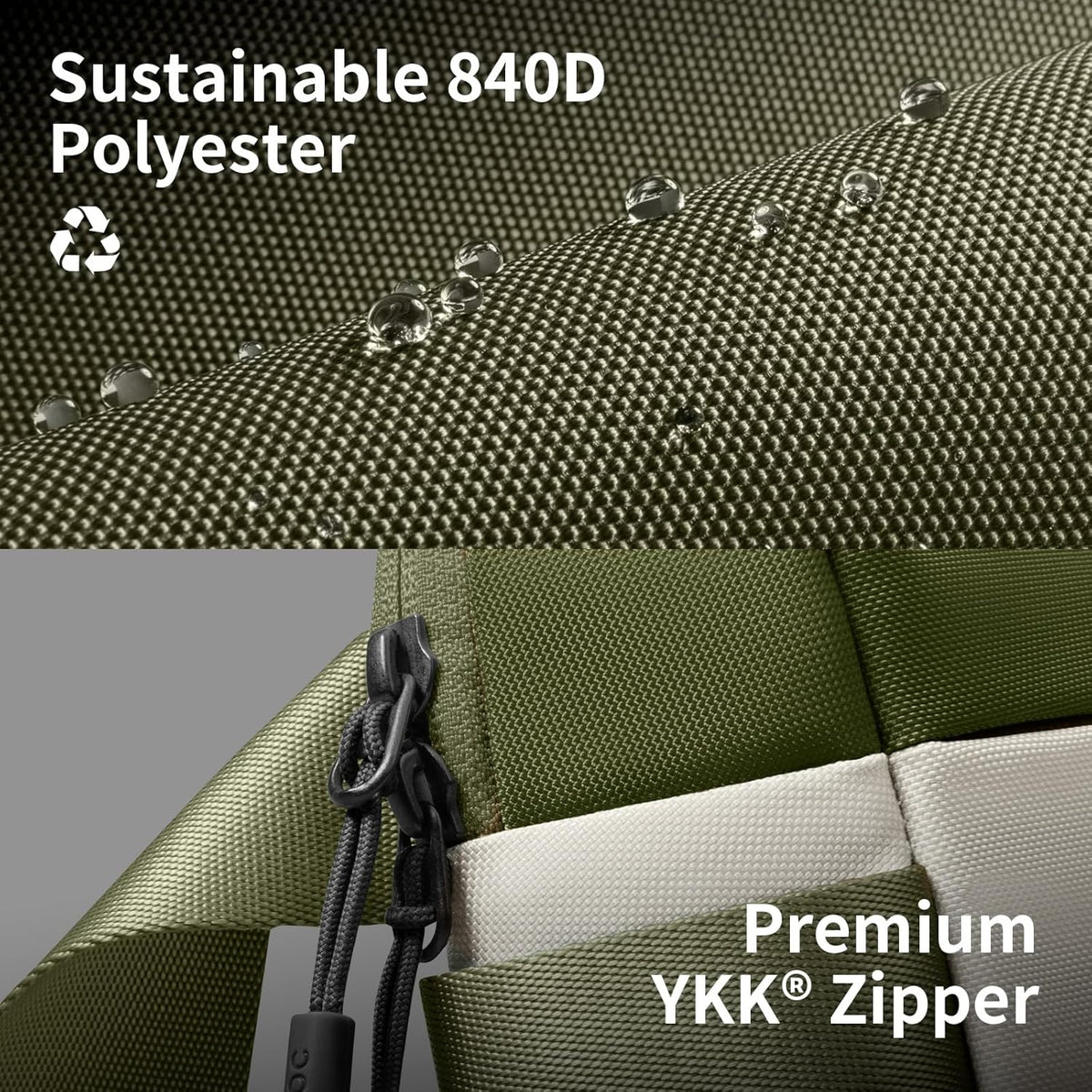 Compact EDC Sling Bag 3L-10L, Minimalist Crossbody Bag Chest Shoulder Pack for Men Women, X-pac/Recycled Polyester