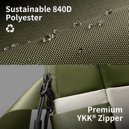 Compact EDC Sling Bag 3L-10L, Minimalist Crossbody Bag Chest Shoulder Pack for Men Women, X-pac/Recycled Polyester