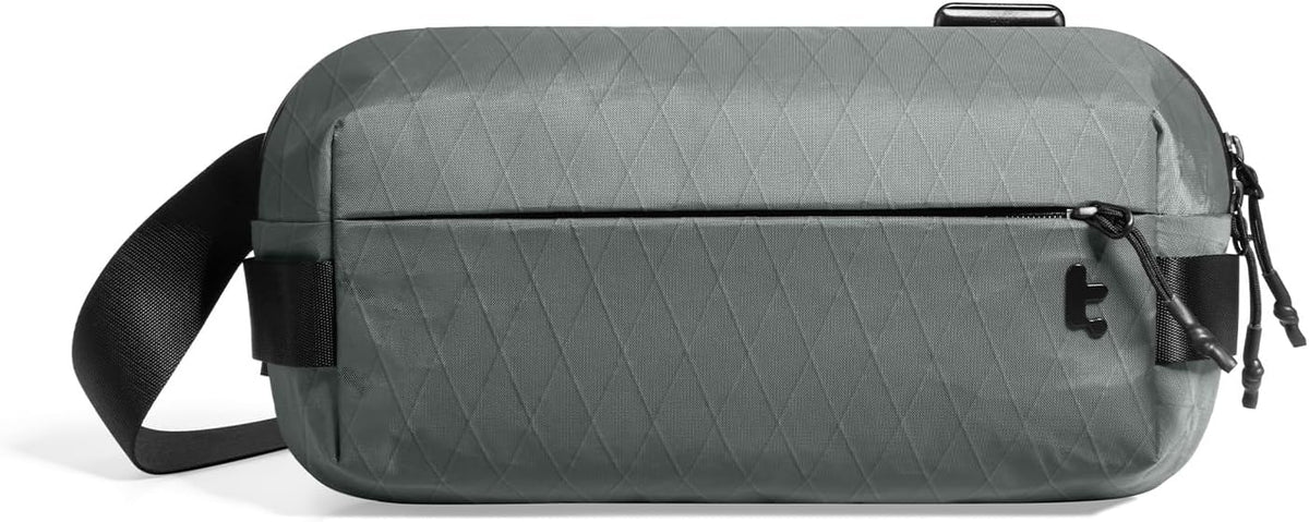 Compact EDC Sling Bag 3L-10L, Minimalist Crossbody Bag Chest Shoulder Pack for Men Women, X-pac/Recycled Polyester