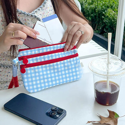 Nylon Travel Document Organizers Large Storage for Flight Tickets Passports Cards Water Portable Essential for Busi