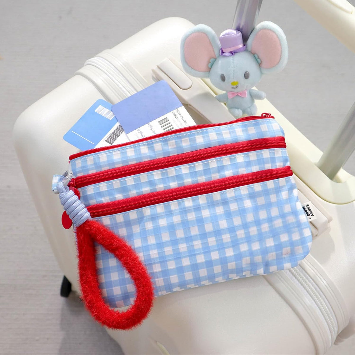 Nylon Travel Document Organizers Large Storage for Flight Tickets Passports Cards Water Portable Essential for Busi