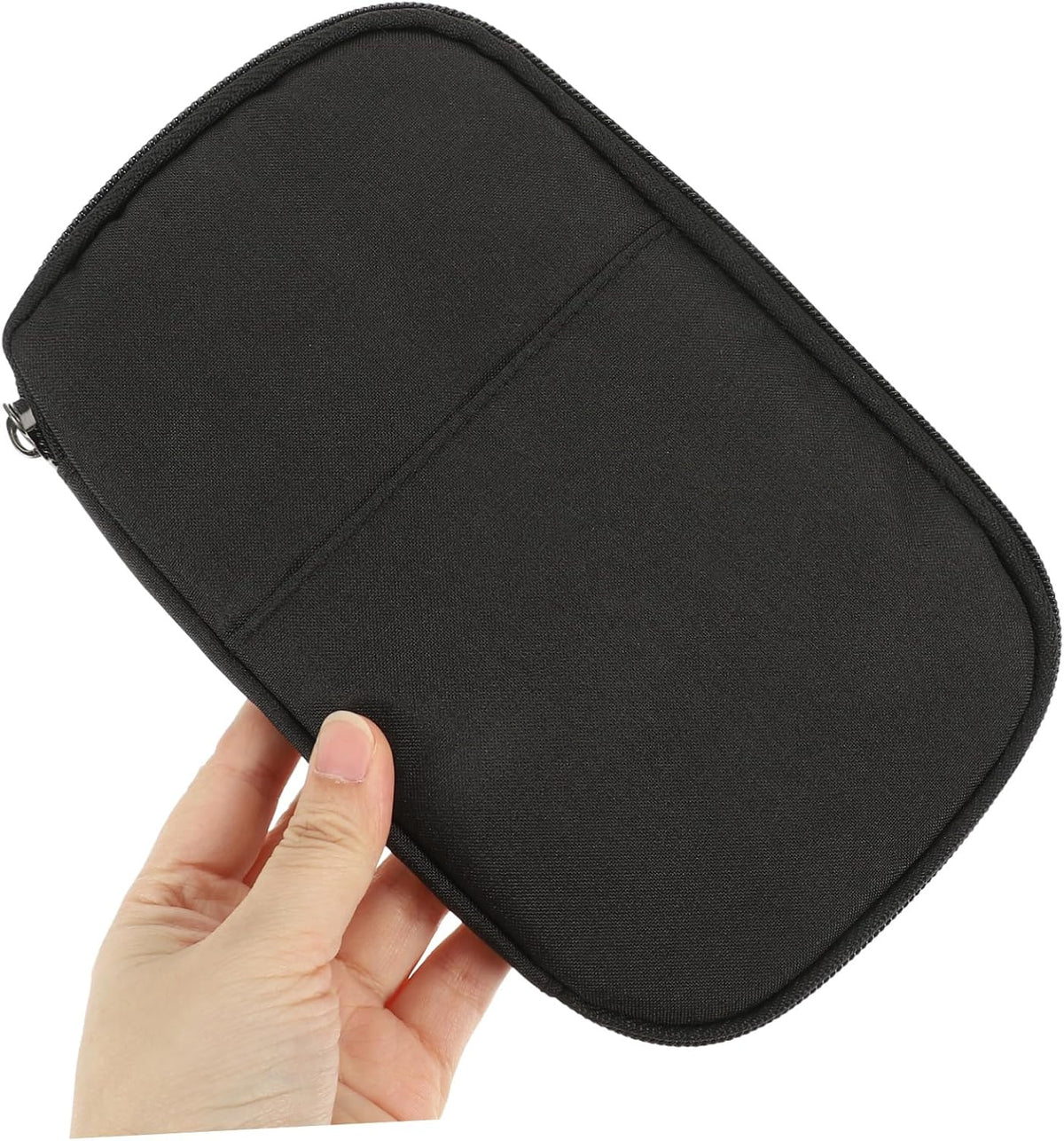 Travel Holder Multi-functional Zipper Design Case Large Capacity Travel Document Organizer for Id Cards and Tickets Portable and Bag