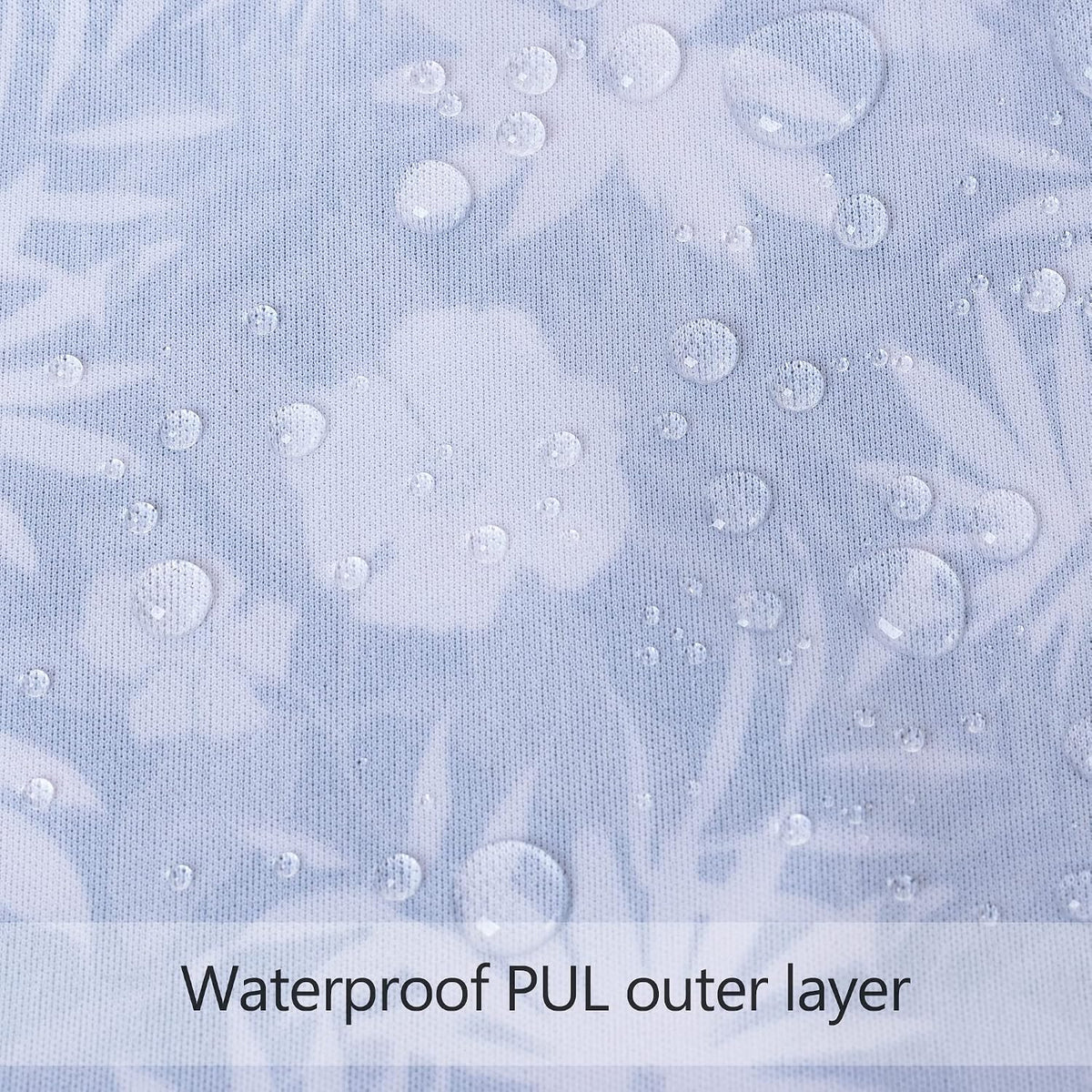 2 Pcs Wet Dry Bag for Cloth Diaper, Swimsuit, Clothes, Water-Resistant Reusable Wet Bag for Travel, Exercise, Beach, Pool, Daycare, Spiral Flowers