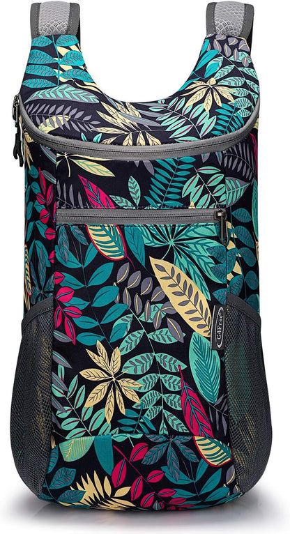 10L Lightweight Packable Hiking Backpack, Nylon Daypack Daily Travel | Water-Resistant Nylon, Weighing Only 4.59oz, Comfortable, Hiking, Travel, Cycling, Small Foldable Unisex Daypack (Blue)