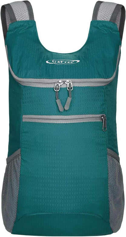 10L Lightweight Packable Hiking Backpack, Nylon Daypack Daily Travel | Water-Resistant Nylon, Weighing Only 4.59oz, Comfortable, Hiking, Travel, Cycling, Small Foldable Unisex Daypack (Blue)
