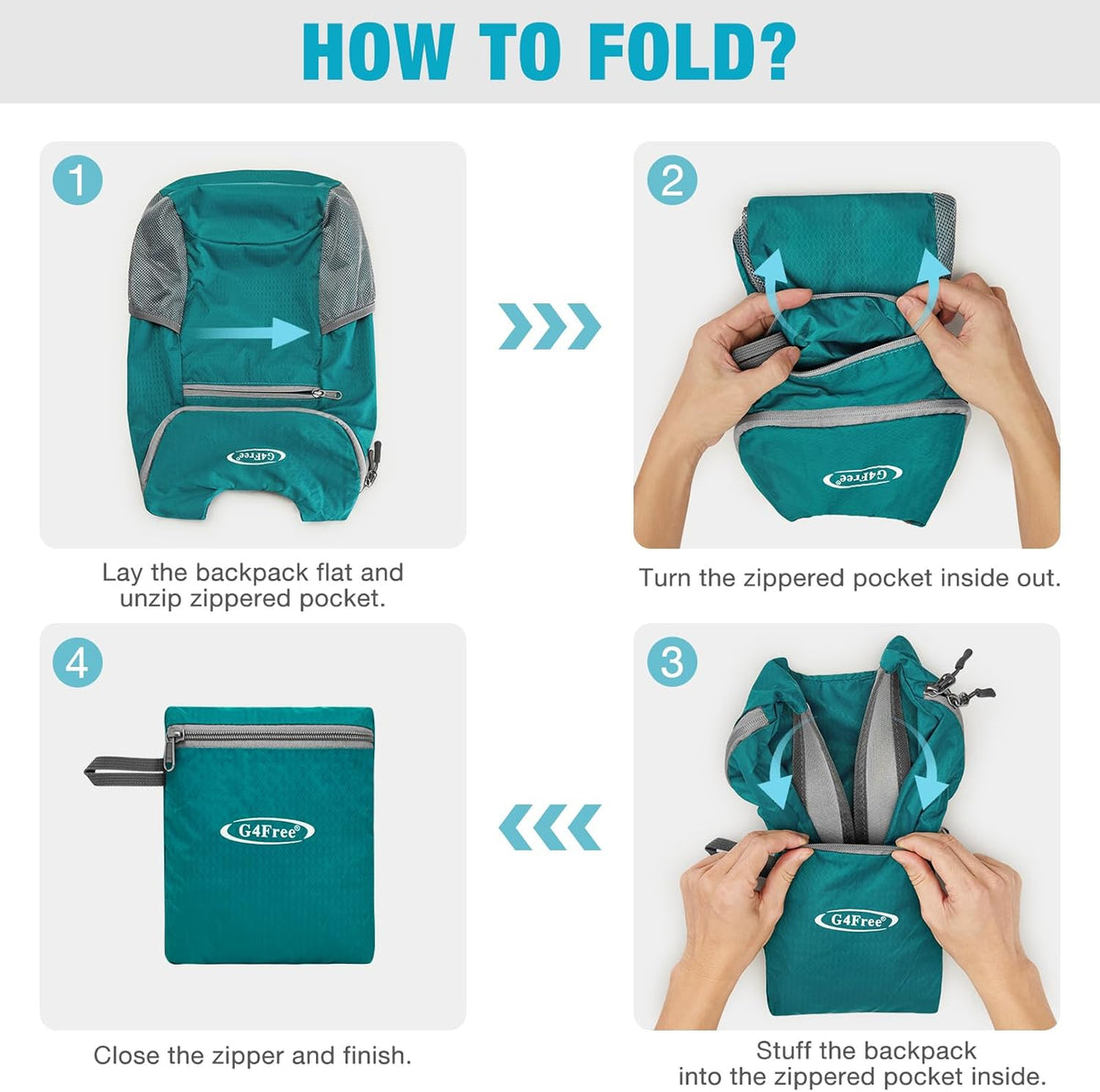 10L Lightweight Packable Hiking Backpack, Nylon Daypack Daily Travel | Water-Resistant Nylon, Weighing Only 4.59oz, Comfortable, Hiking, Travel, Cycling, Small Foldable Unisex Daypack (Blue)