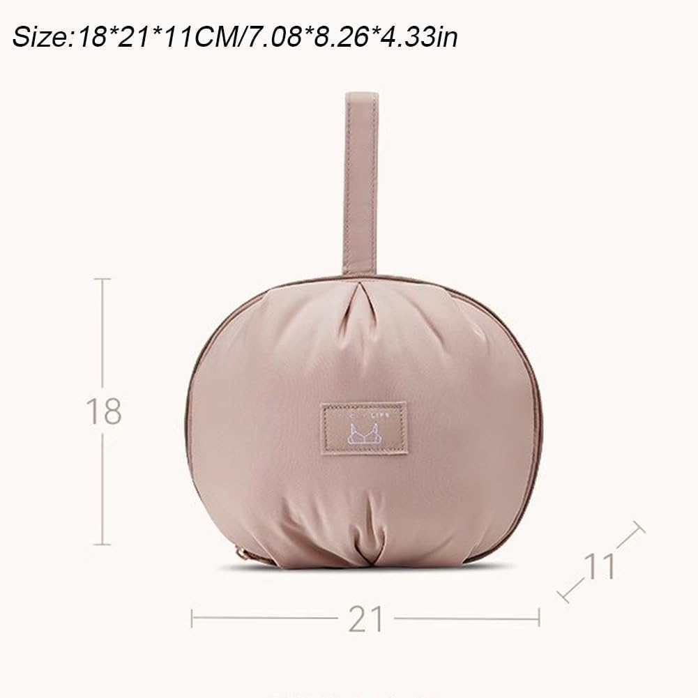 Lingerie Storage Bag Set Travel Underwear Organizer for Luggage, Portable Multi-Section Delicates Organizer