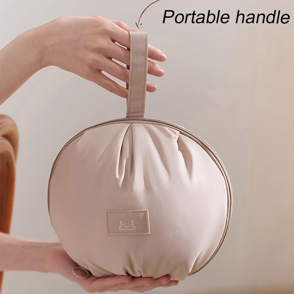 Lingerie Storage Bag Set Travel Underwear Organizer for Luggage, Portable Multi-Section Delicates Organizer