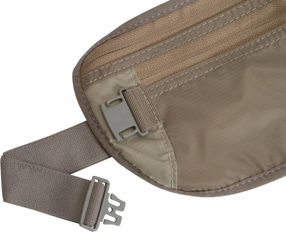 Undercover Hidden Pocket - Travel Money Belt for Men and Women, Khaki