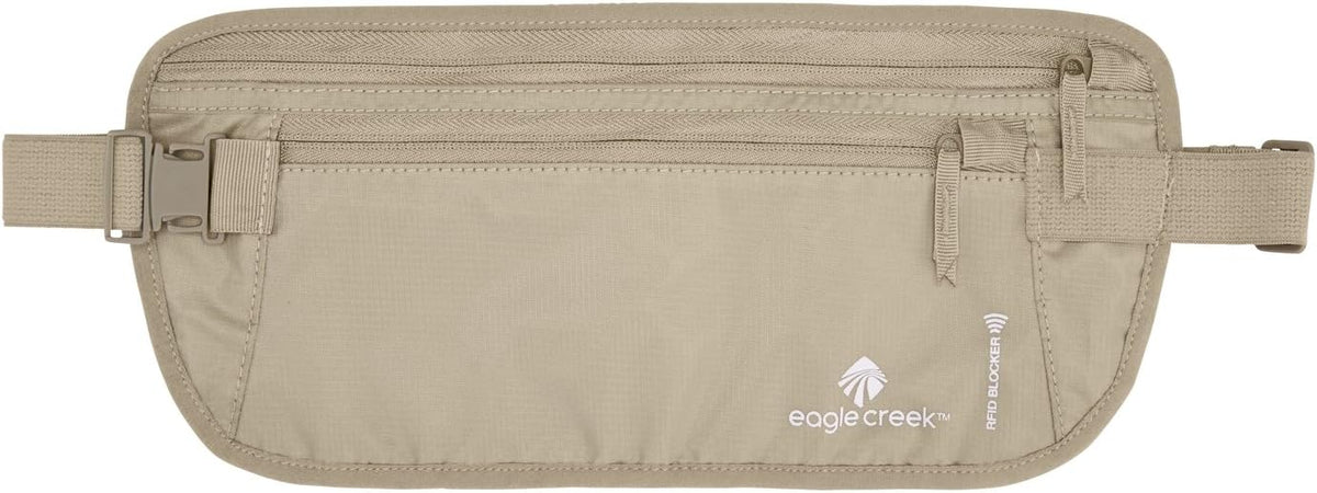 Undercover Hidden Pocket - Travel Money Belt for Men and Women, Khaki