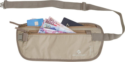 Undercover Hidden Pocket - Travel Money Belt for Men and Women, Khaki