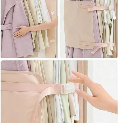 Compression Storage Bags for Clothes Reusable Travel Organizer Set | Lightweight storage bags save space for luggage, wardrobes, winter clothing, vacations, moving and everyday home use