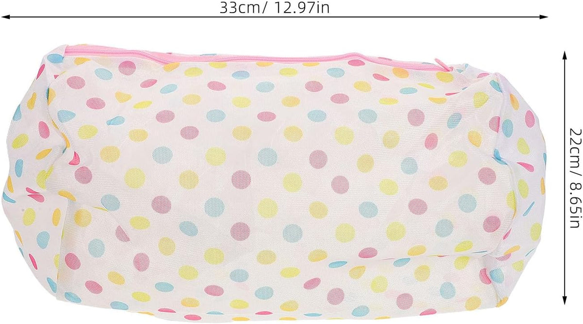 3pcs Mesh Garment Wash Bags with Zipper, Fine Mesh Laundry Bags for Sweaters, Underwear and Delicates, Protective Washing Machine Laundry Organizer Pouches for Clothing