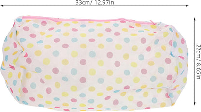 3pcs Mesh Garment Wash Bags with Zipper, Fine Mesh Laundry Bags for Sweaters, Underwear and Delicates, Protective Washing Machine Laundry Organizer Pouches for Clothing