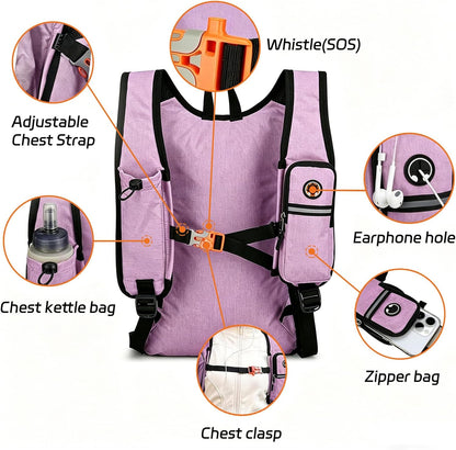 15L Small Hiking Backpack Foldable Ultralight Trekking Camping Outdoors Backpack for Women Men (beige)