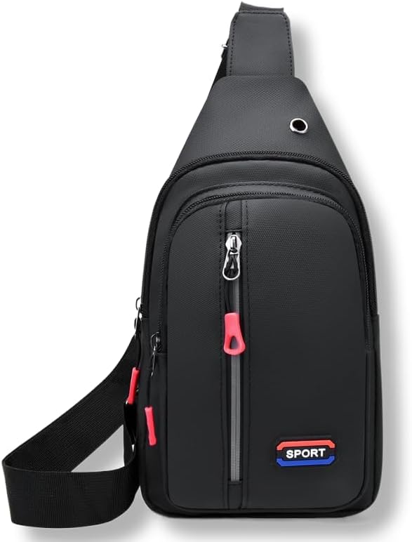Shoulder Bag Waterproof Crossbody Travel Sling Chest Leisure Backpack