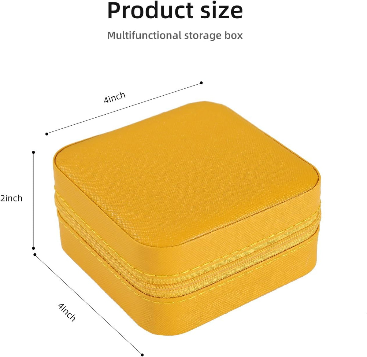 Travel jewelry case Travel jewelry box Travel Jewelry Organizer Small box Gift for Girls Women with Mirror(Green)