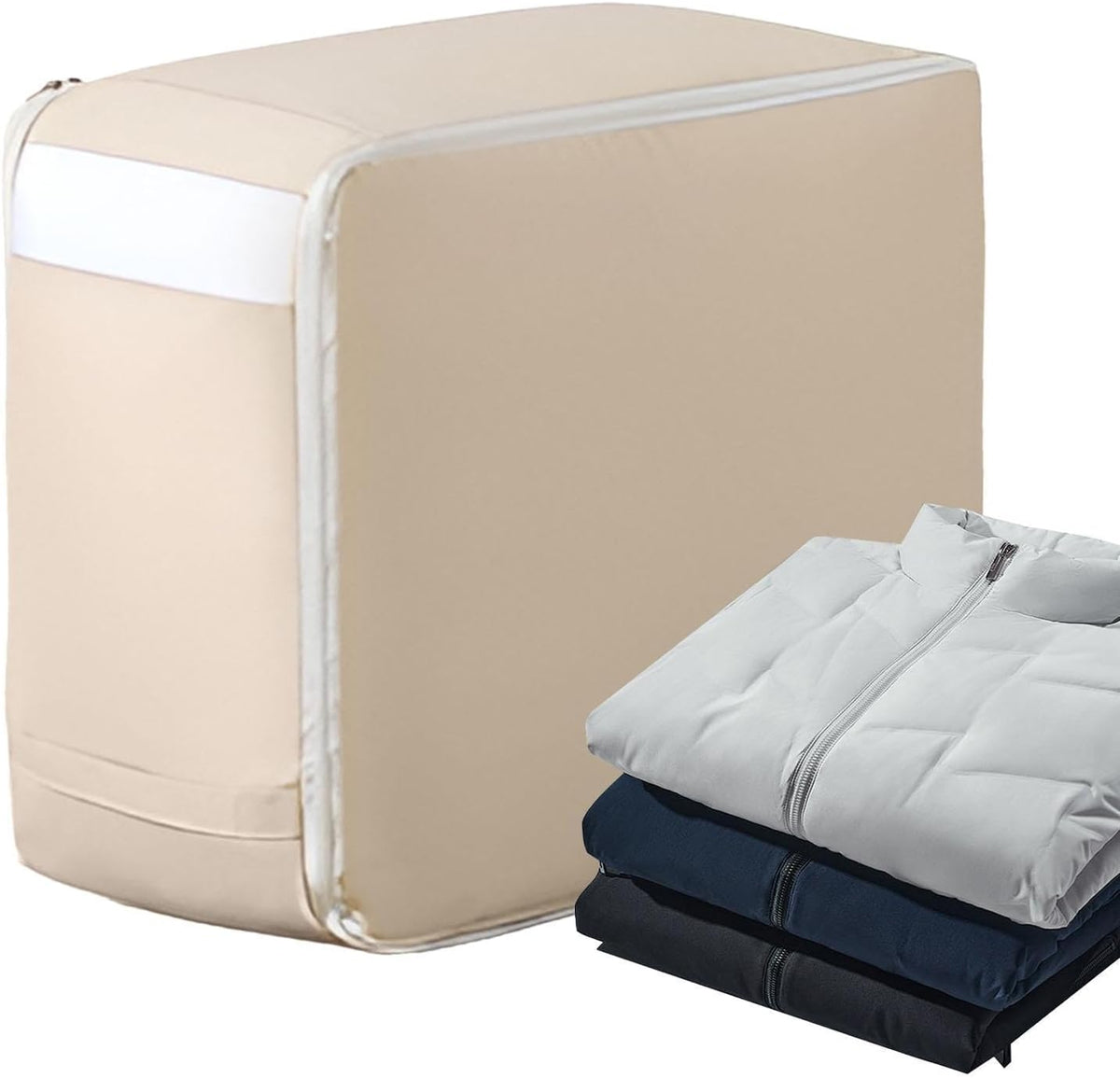 Packing Cubes for Travel | Compression Foldable Organizer Bags - Travel Multipurpose Packing Organizer, Luggage Storage Bags for Clothes, Blankets