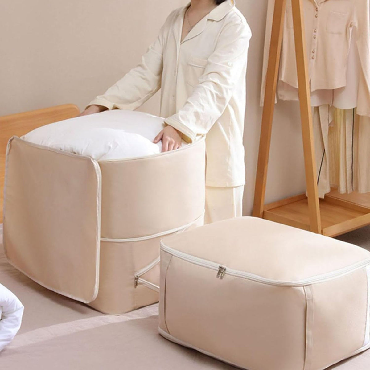Packing Cubes for Travel | Compression Foldable Organizer Bags - Travel Multipurpose Packing Organizer, Luggage Storage Bags for Clothes, Blankets