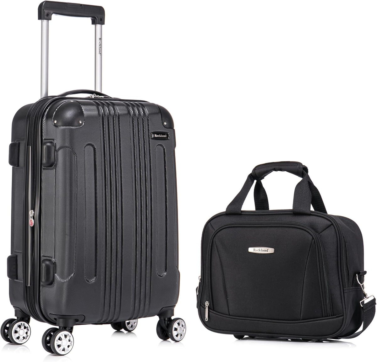 London Hardside Spinner Wheel Luggage, Champagne, Carry-On 20-Inch, 22"X13. 5"x10" (with wheels)