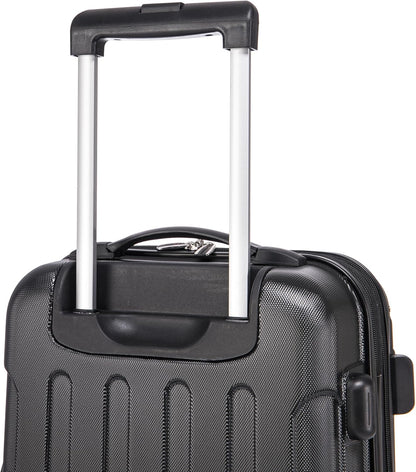 London Hardside Spinner Wheel Luggage, Champagne, Carry-On 20-Inch, 22"X13. 5"x10" (with wheels)