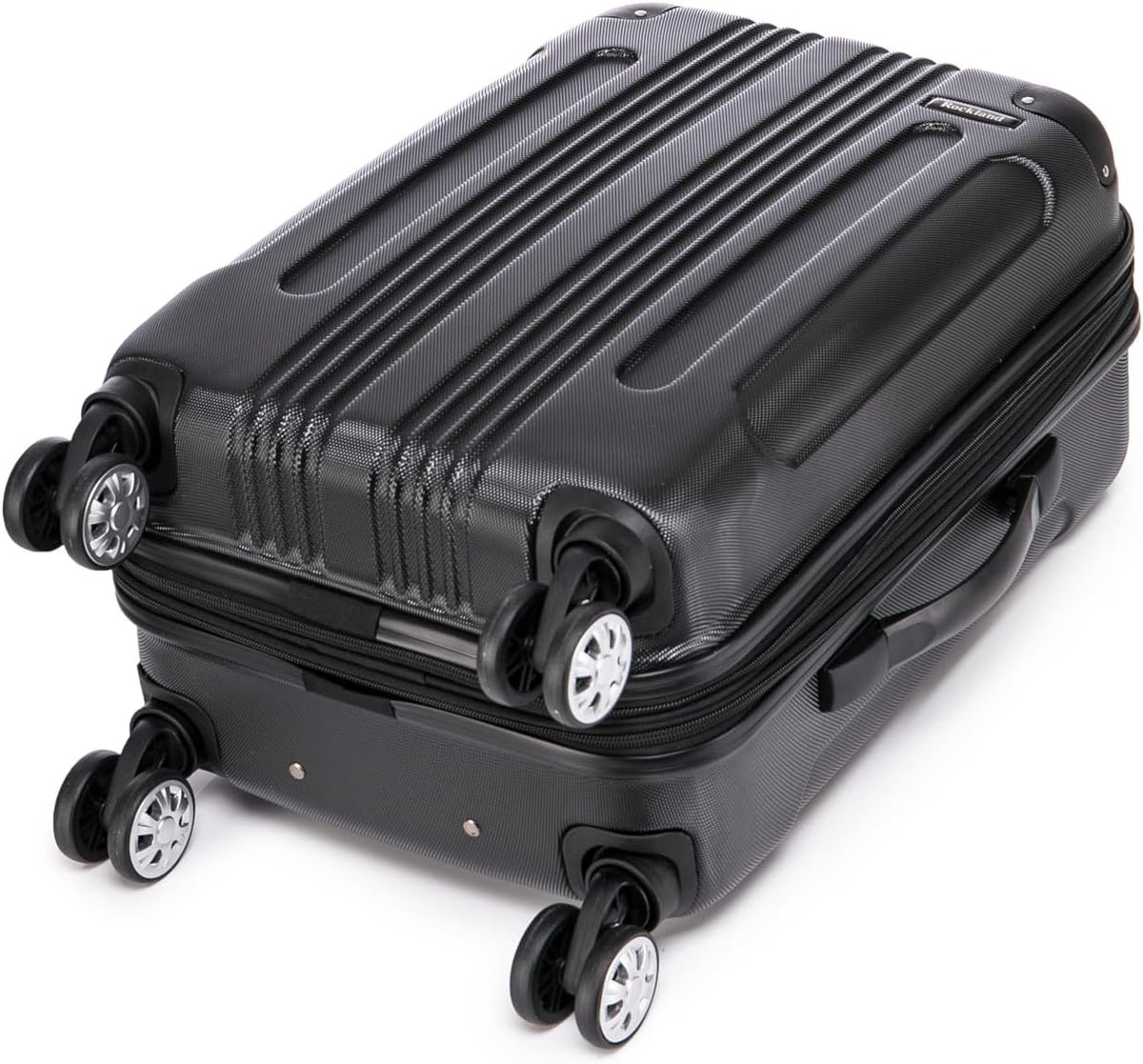 London Hardside Spinner Wheel Luggage, Champagne, Carry-On 20-Inch, 22"X13. 5"x10" (with wheels)