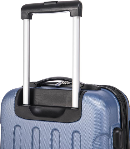 London Hardside Spinner Wheel Luggage, Champagne, Carry-On 20-Inch, 22"X13. 5"x10" (with wheels)